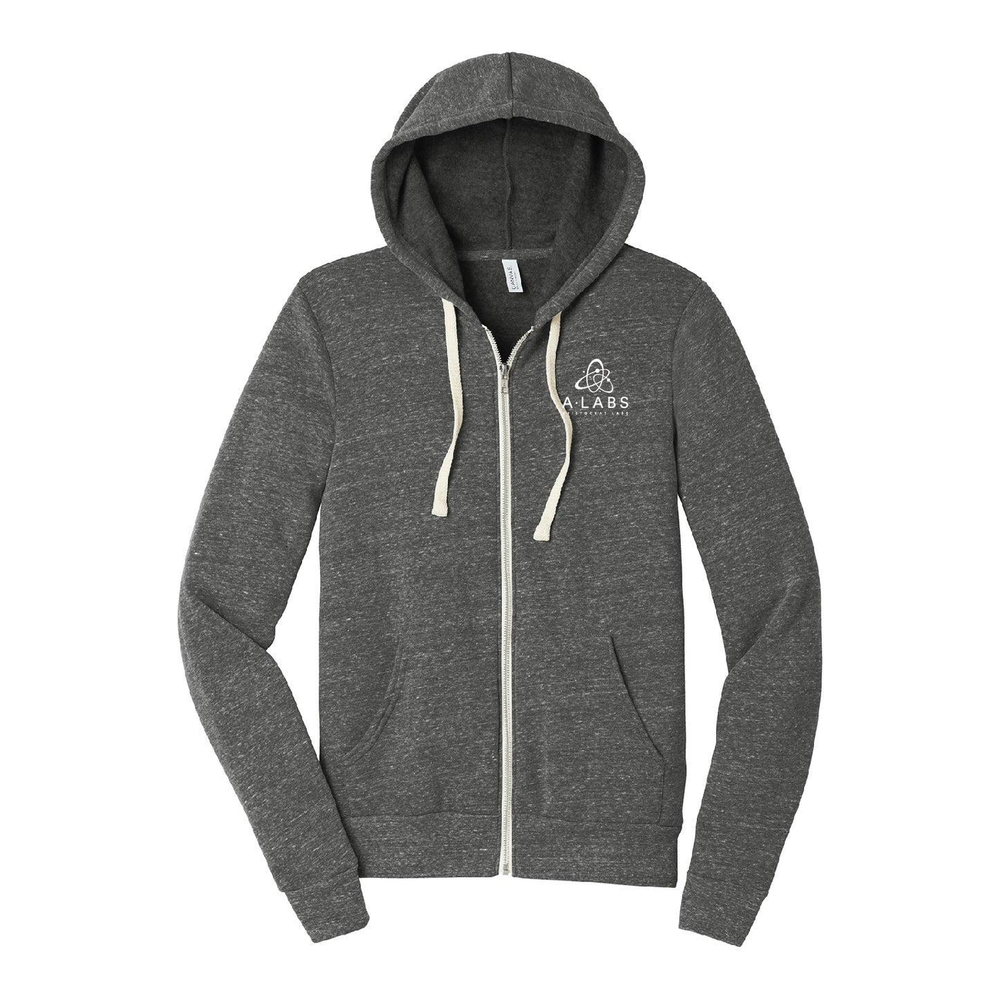 BELLA+CANVAS Unisex Triblend Sponge Fleece Full-Zip Hoodie